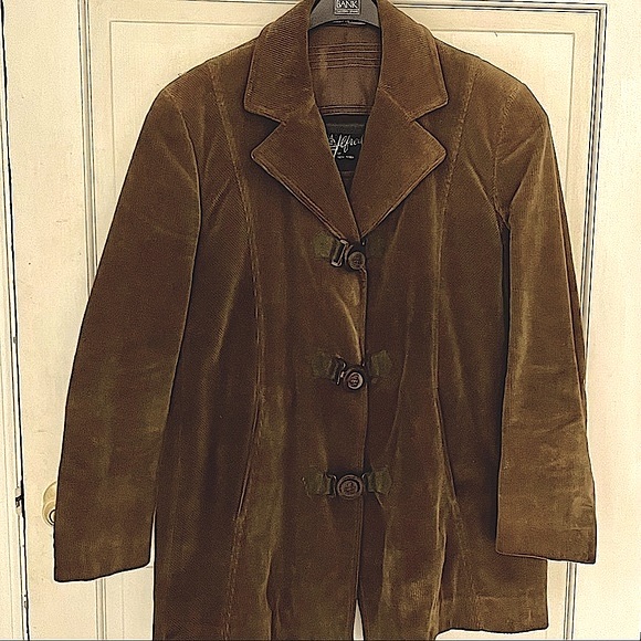 Vintage Jackets & Coats Mens Vintage Brown Corduroy Car Coat By Alfred Of Ny Buttonbuckle